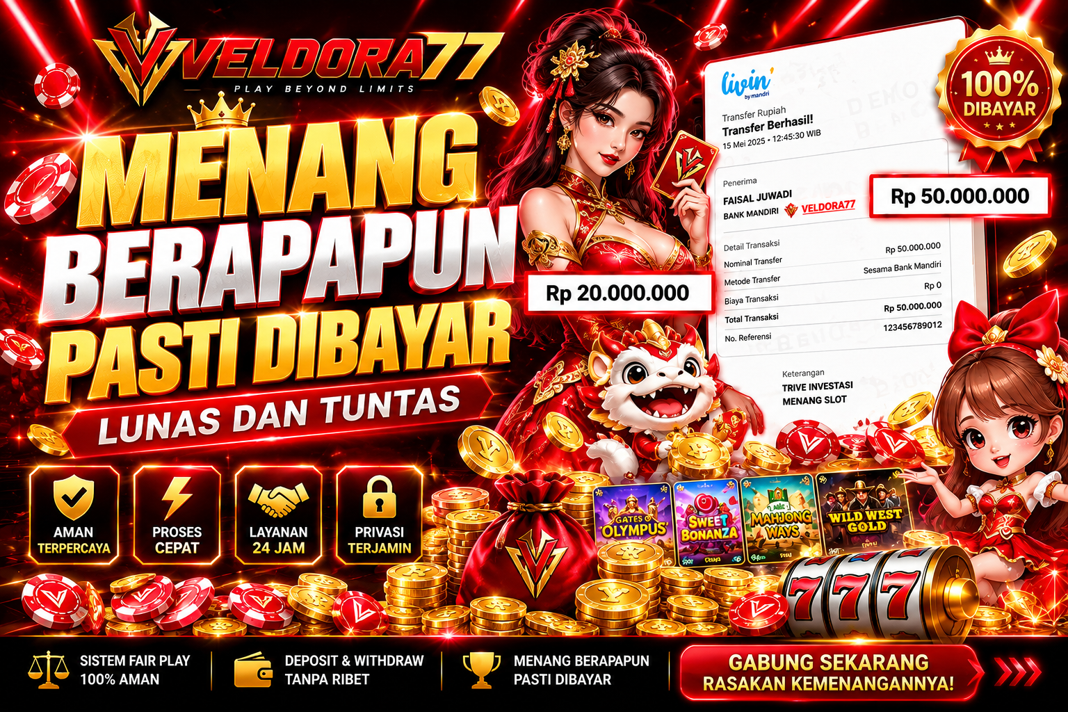 MEMANG BERAPAPUN PASTI KAMI BAYAR