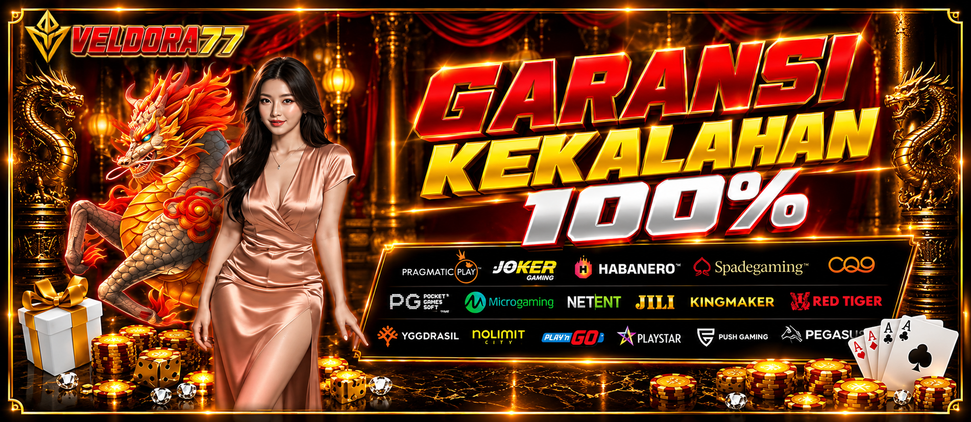 GARANSI KEKALAHAN 100%